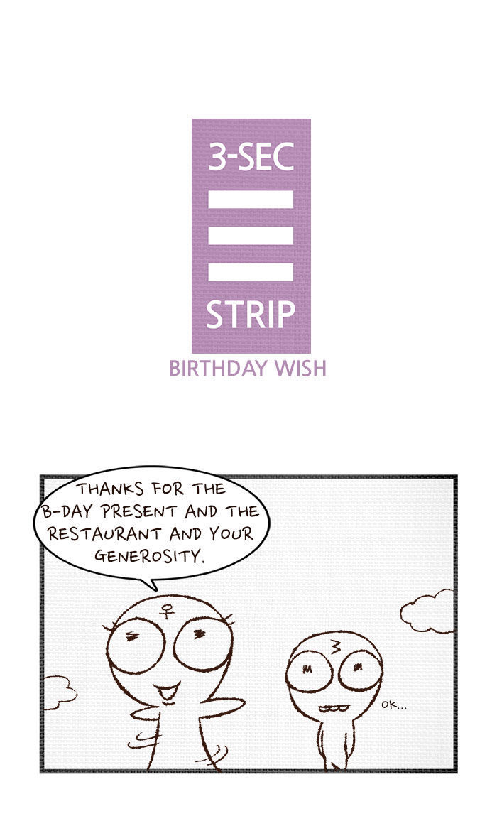 3-Second Strip - Chapter 126 : Birthday Wish - Page 1