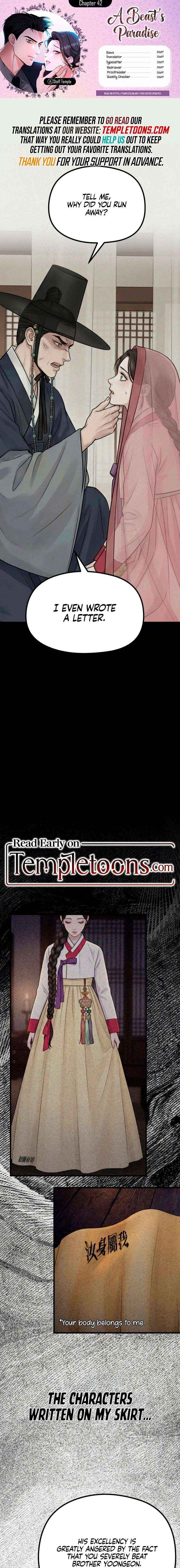 A Beast’s Paradise - Chapter 42 - Page 1
