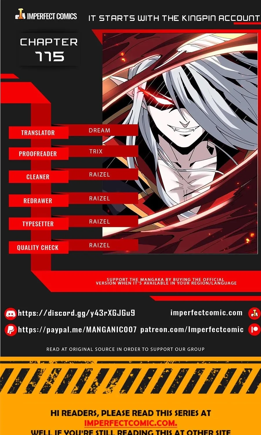 A Beginner With the Mightiest Account - Chapter 115 - Page 1