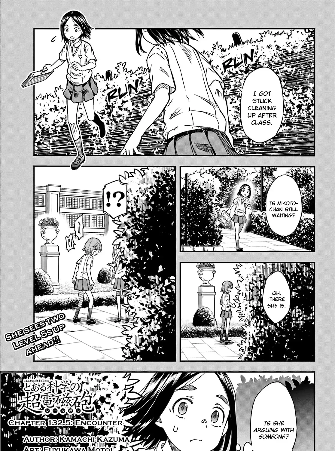 A Certain Scientific Railgun - Chapter 132.1 - Page 1