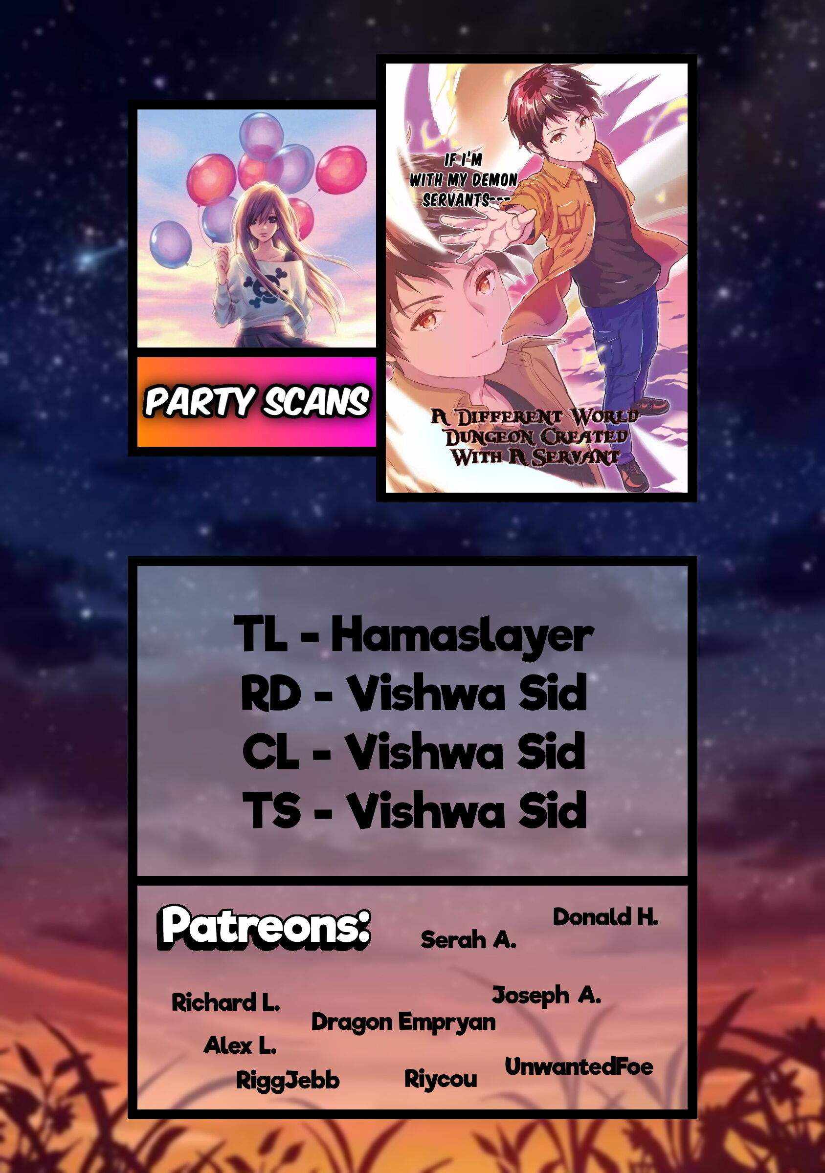 A Different World Dungeon Created With A Servant - Chapter 1 - Page 1