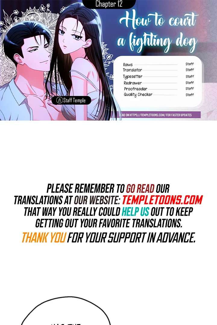 A Fighting Dog’s Way of Courtship - Chapter 12 - Page 1