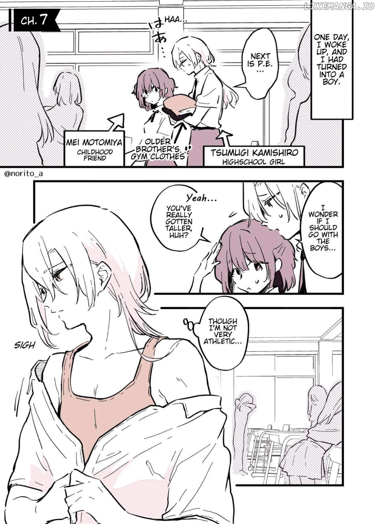 A High School Girl Who Has Become a Boy - Chapter 7 - Page 1