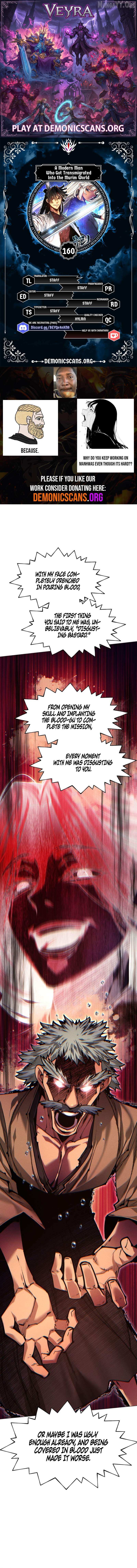 A Modern Man Who Got Transmigrated Into the Murim World - Chapter 160 - Page 1