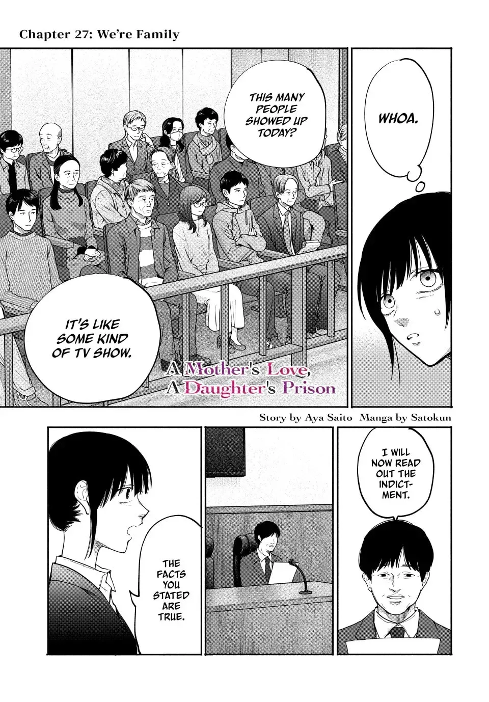 A Mother's Love, a Daughter's Prison - Chapter 27 - Page 1