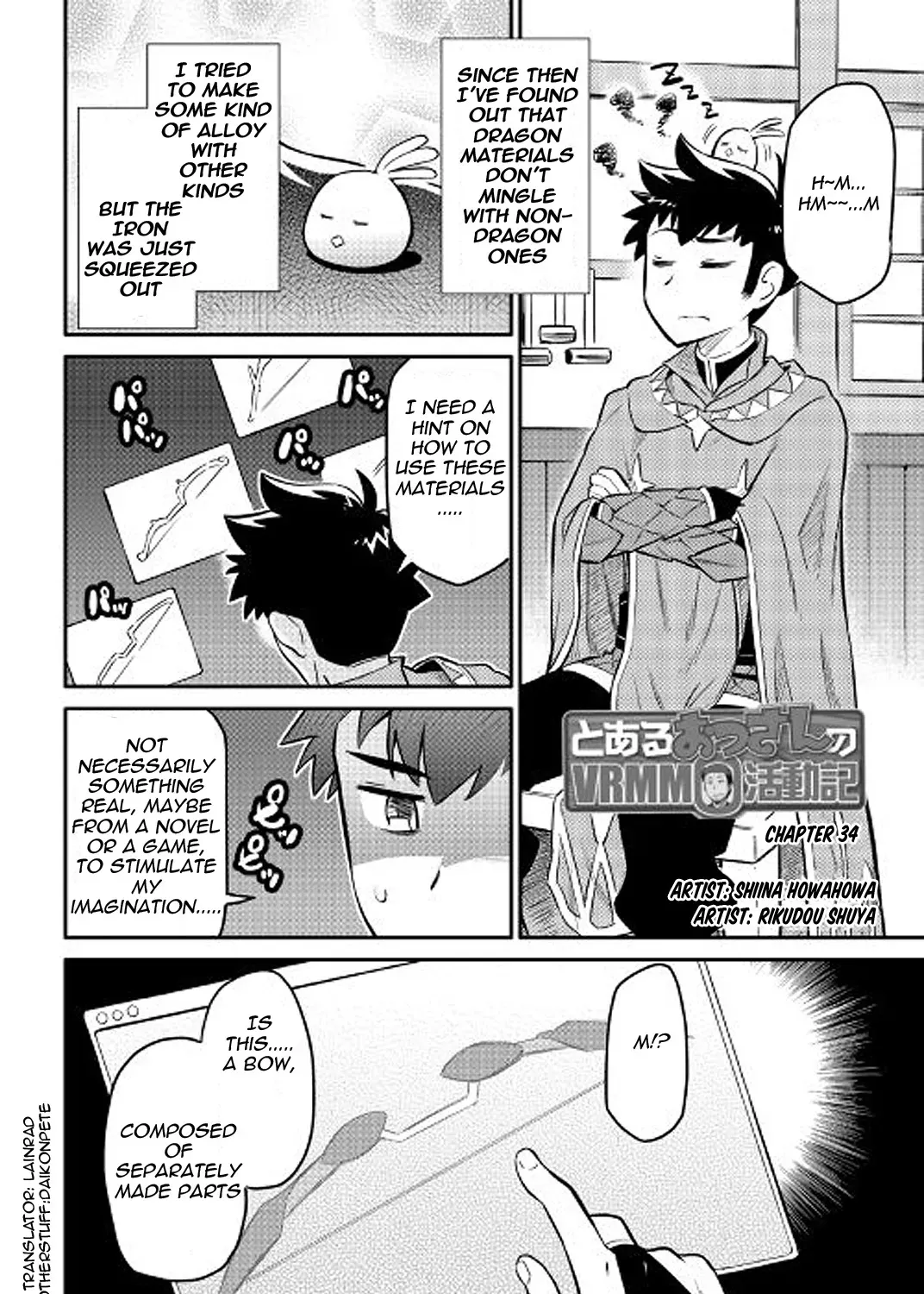 A Playthrough of a Certain Dude's VRMMO Life - Chapter 34.1 - Page 1