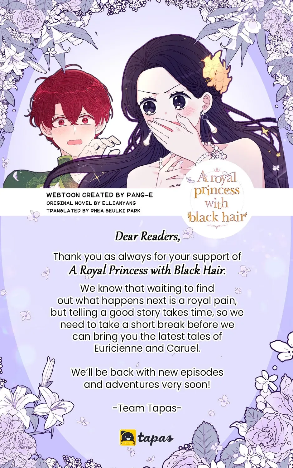 A Royal Princess With Black Hair - Chapter 54.1 - Page 1