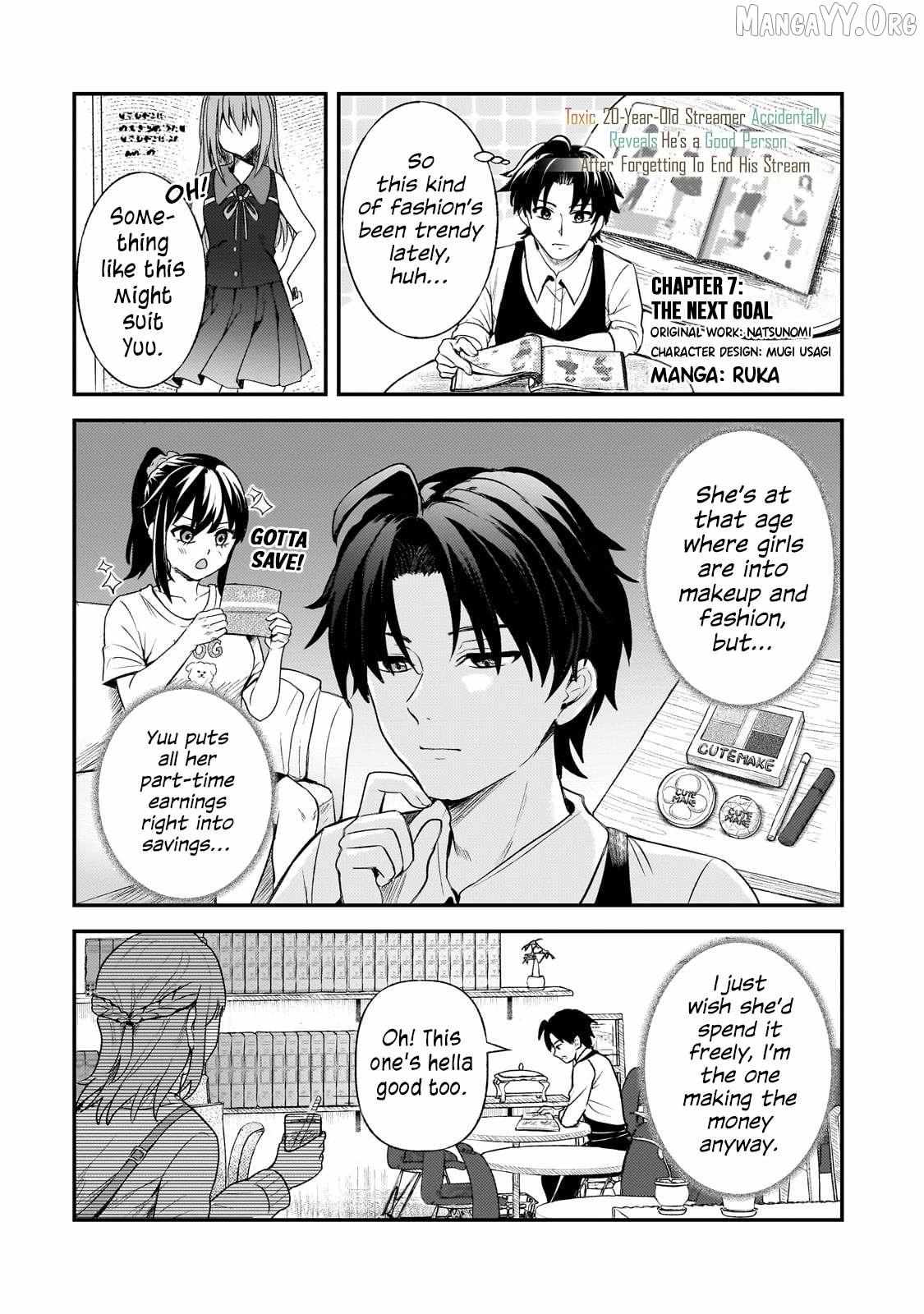 A Toxic 20-Year-Old Game Streamer Accidentally Reveals His Nice Personality Because He Forgot to End the Stream - Chapter 7 - Page 1