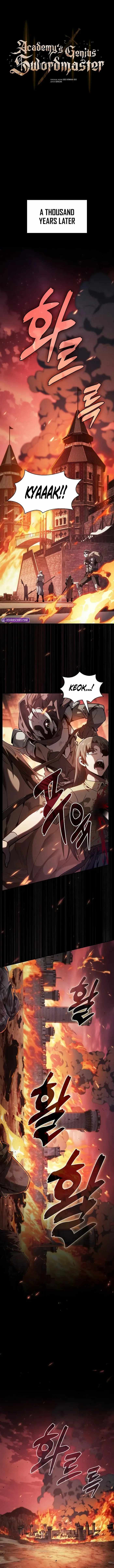 Academy’s Genius Swordsman - Chapter 126 - Page 1