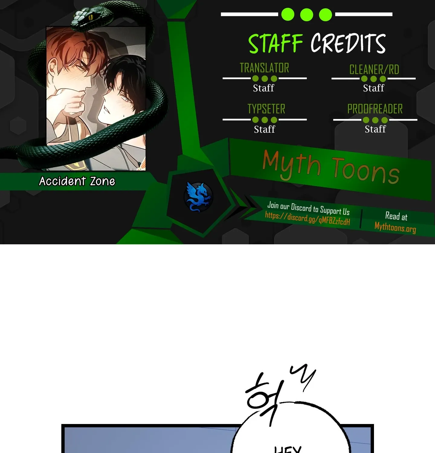 Accident Zone - Chapter 9 - Page 1