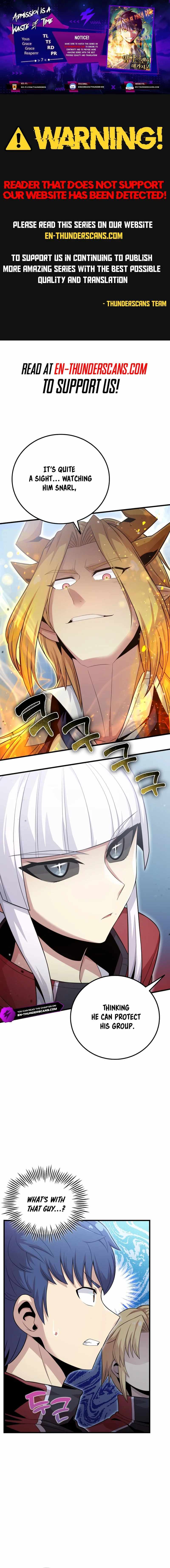 Admission is a Waste of Time - Chapter 7 - Page 1