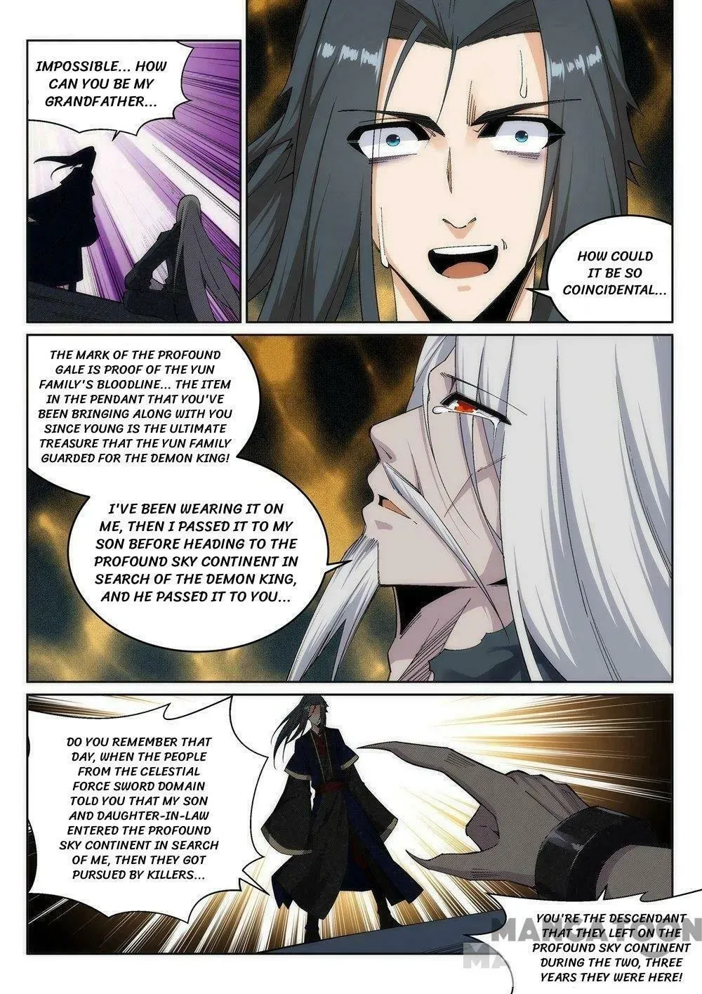 Against the Gods (Colored) - Chapter 170 - Page 1