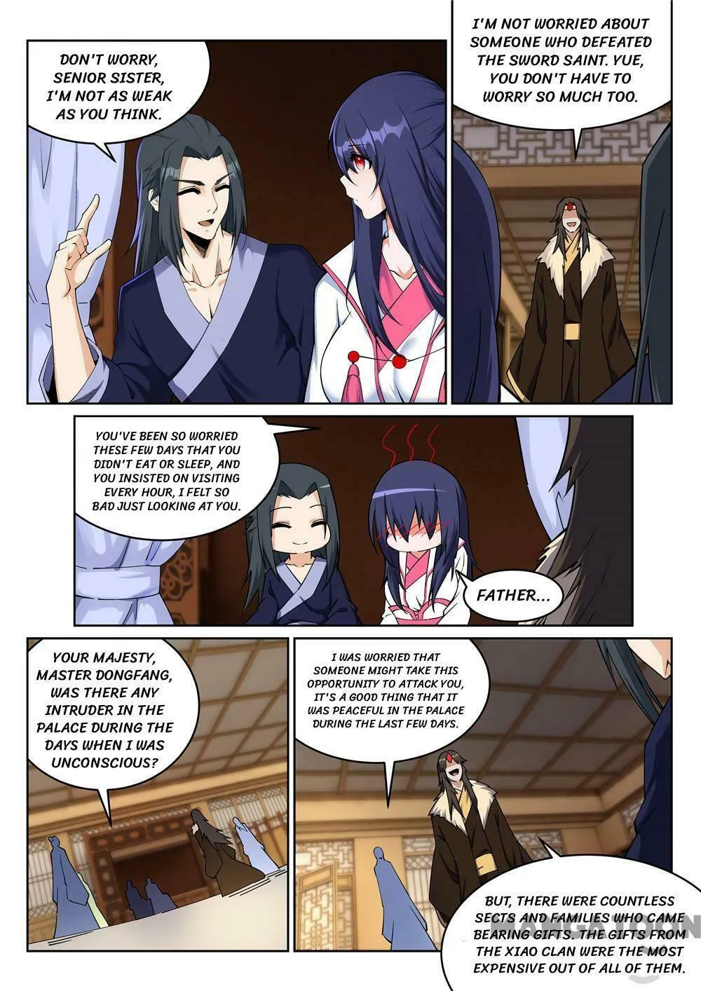 Against the Gods (Colored) - Chapter 205 - Page 1