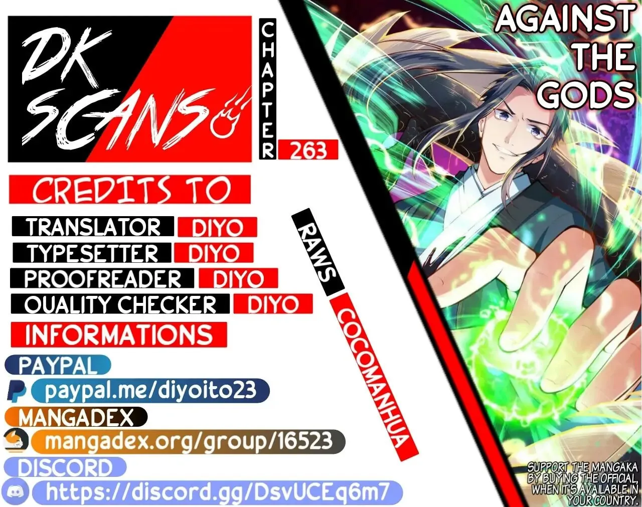 Against the Gods (Colored) - Chapter 212.1 - Page 1