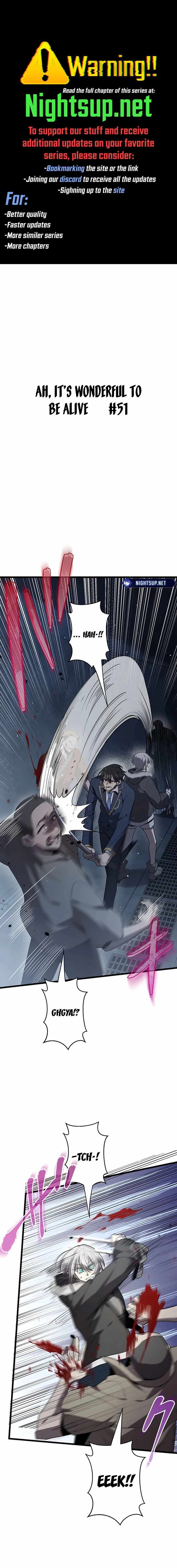 Ah, It’s Wonderful To Be Alive - Chapter 51 - Page 1
