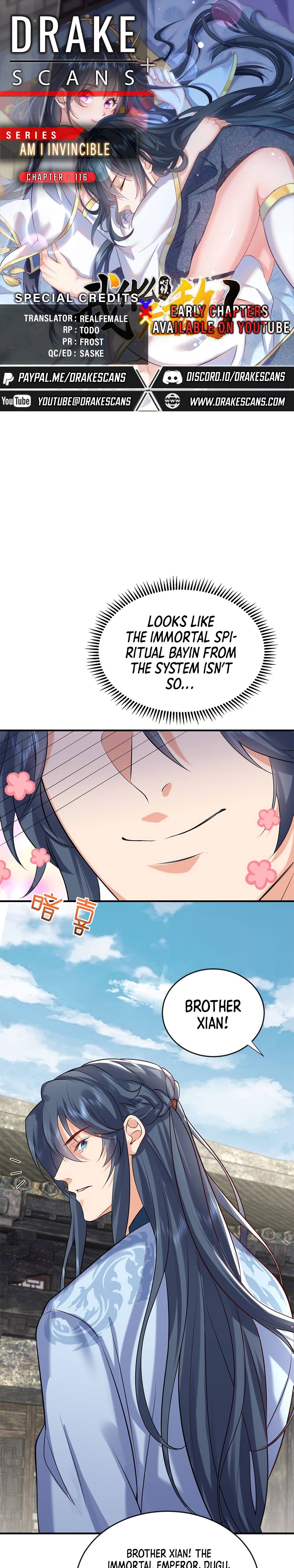 Am I Invincible - Chapter 116 - Page 1