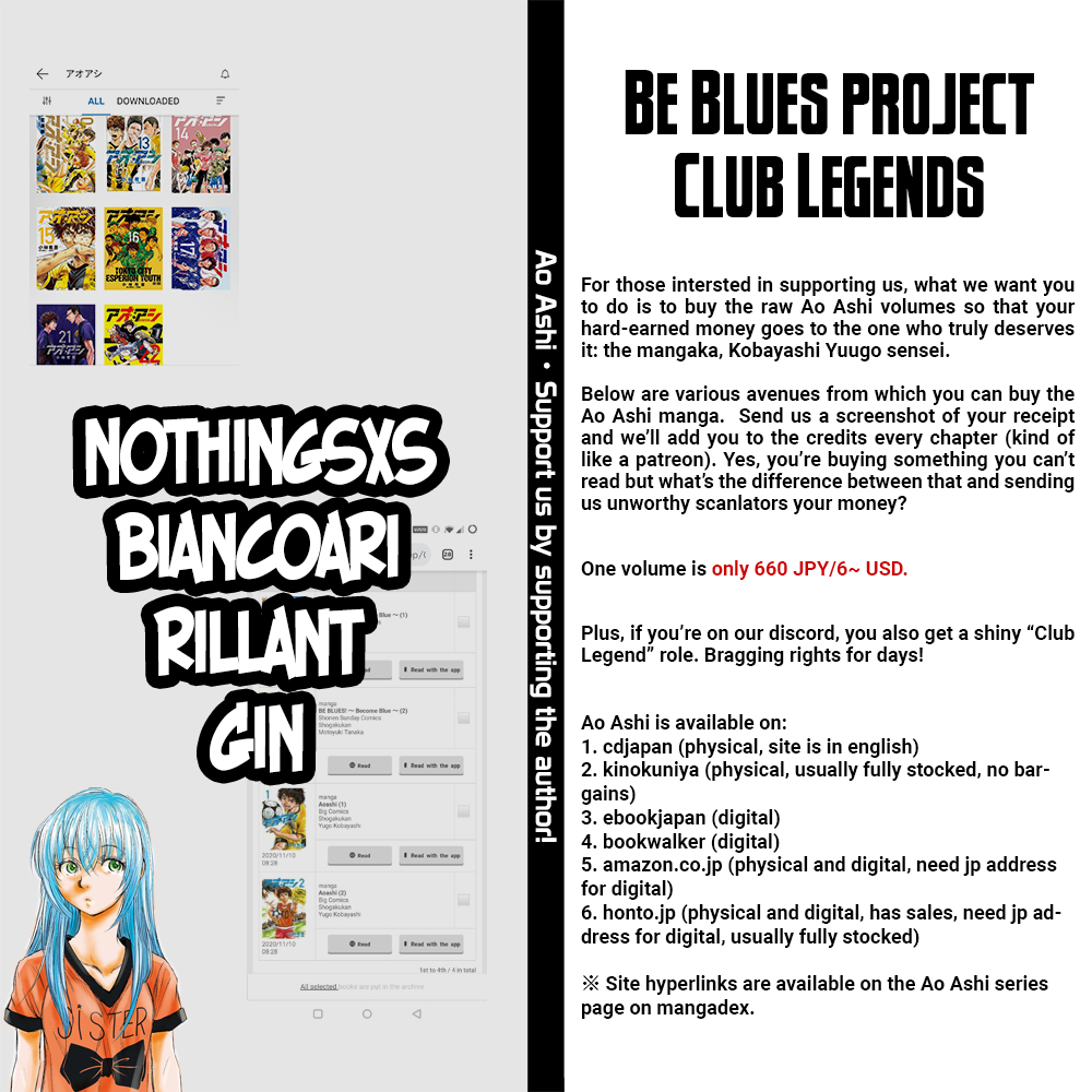 Ao Ashi - Vol.23 Chapter 235: Dynamic Right - Page 1