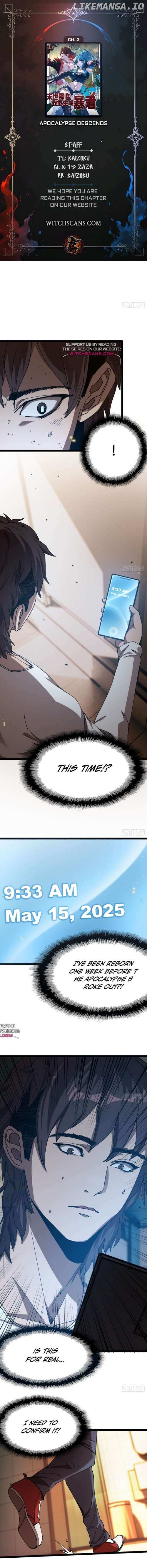 Apocalypse Descends, I Reincarnated As A Tyrant - Chapter 2 - Page 1