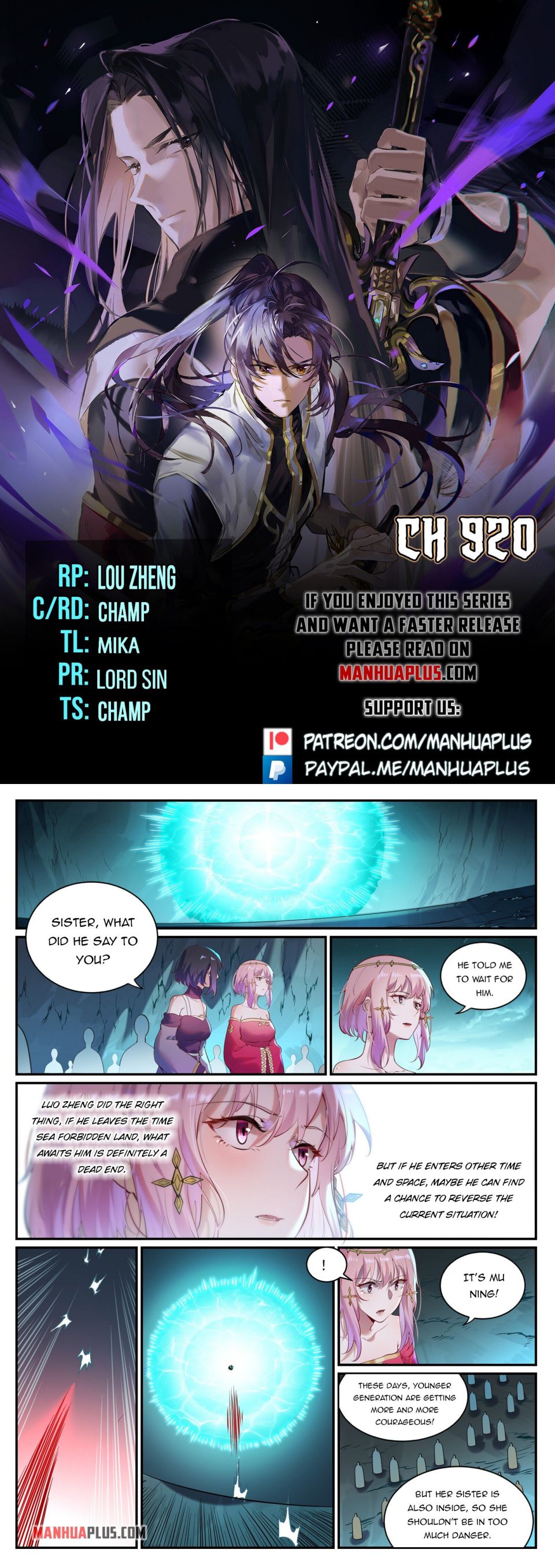 Apotheosis - Chapter 920 - Page 1