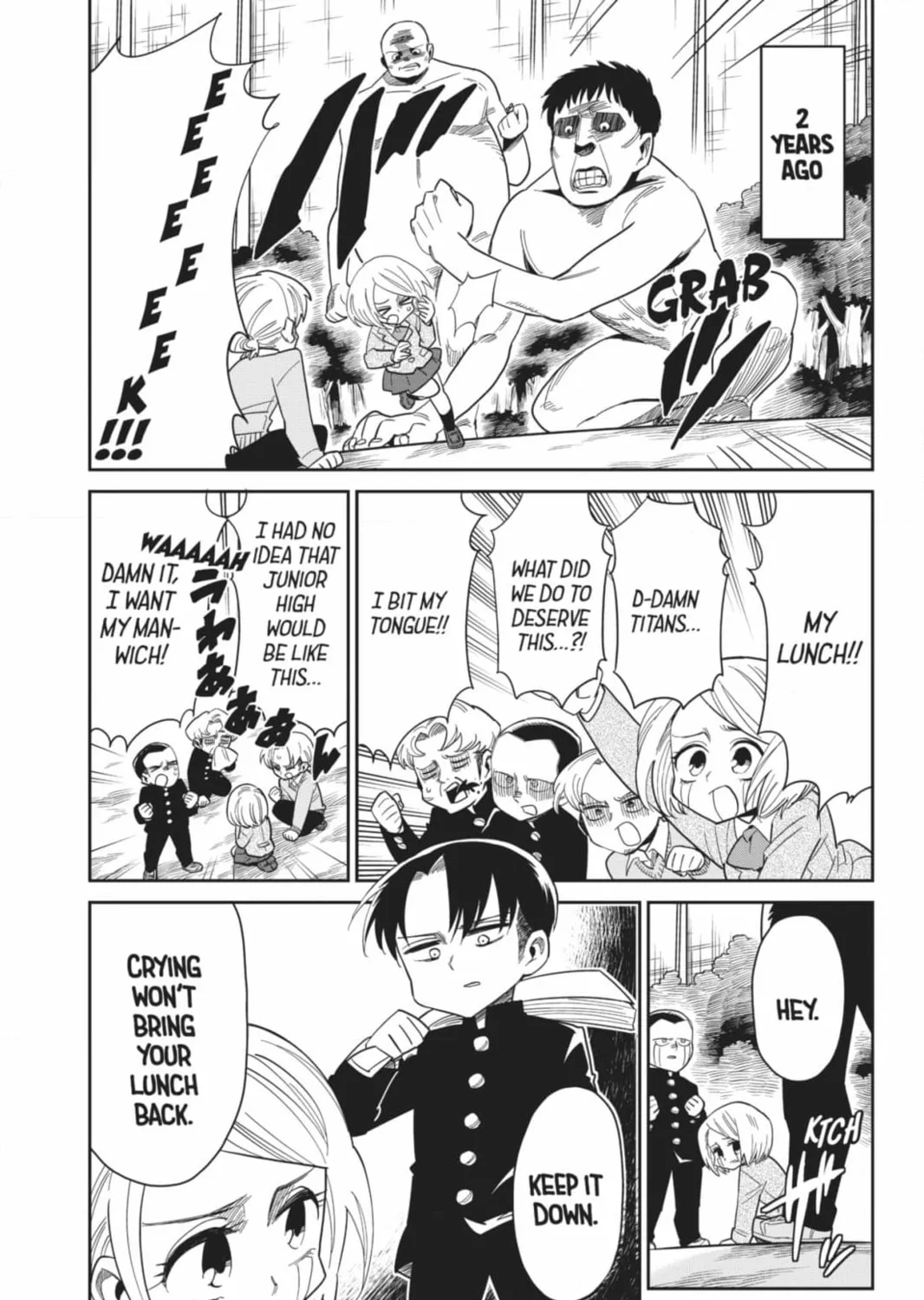 Attack On Titan: Junior High - Chapter 92 - Page 1