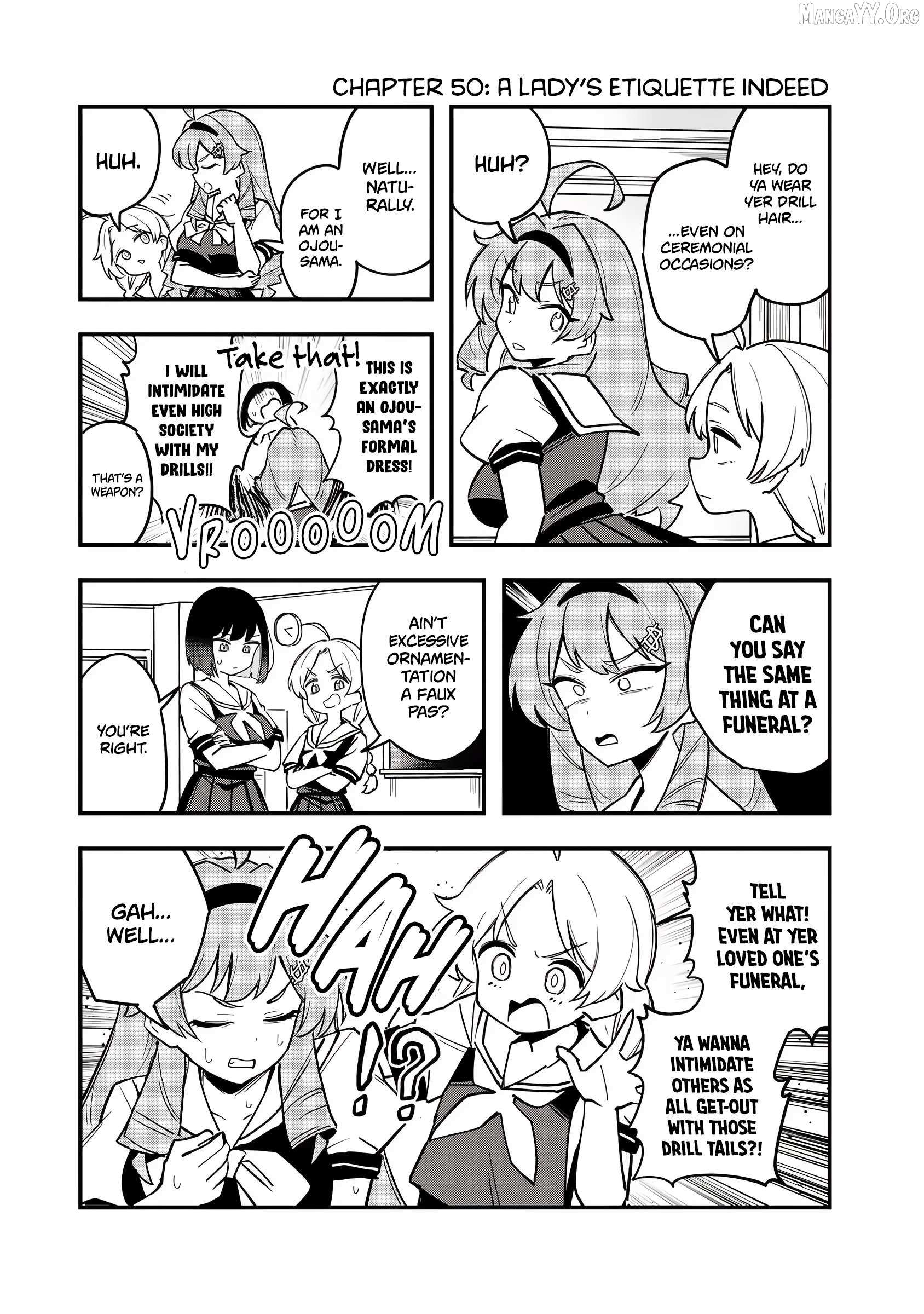 Bakushin Ojou-Sama Dou! - Chapter 50 - Page 1