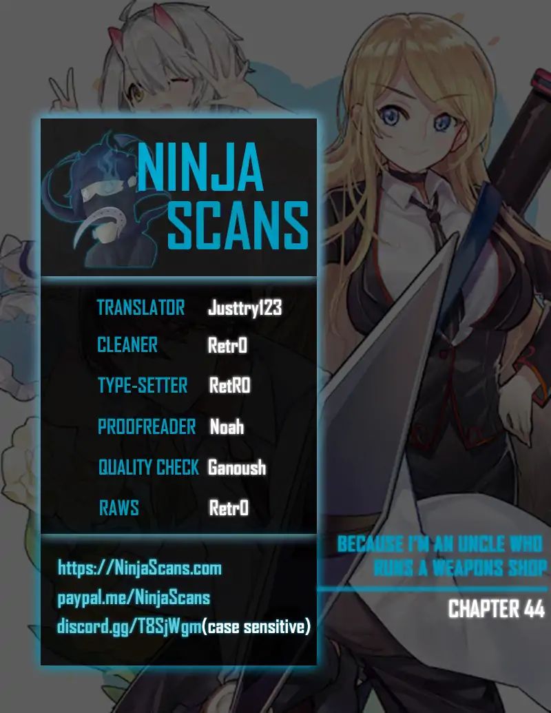 Because I'm An Uncle who Runs A Weapon Shop - Chapter 44 - Page 1