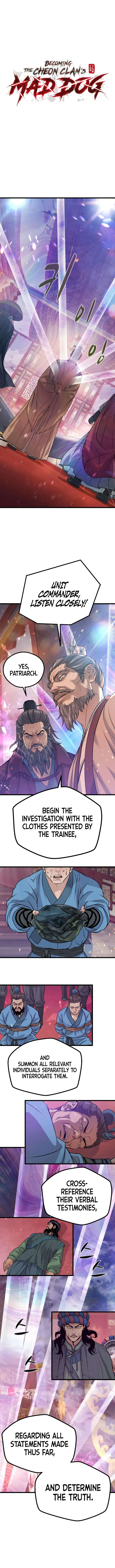 Becoming the Cheon Clan’s Mad Dog - Chapter 14 - Page 1