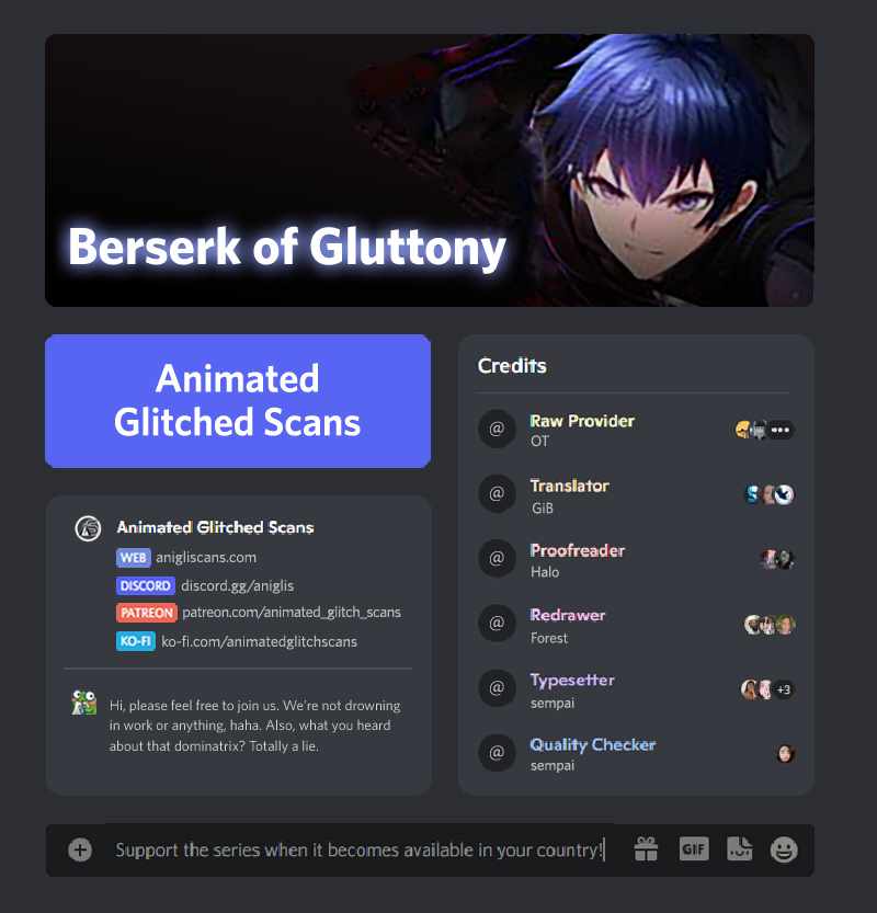 Berserk of Gluttonyy [Webtoon] - Chapter 10 - Page 1