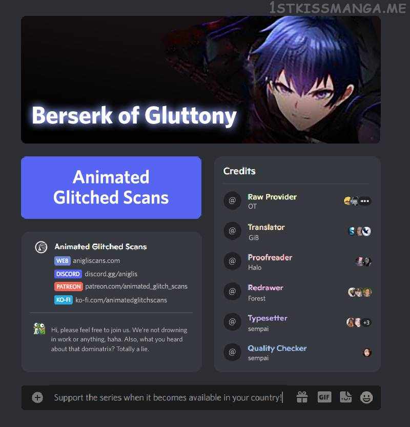 Berserk of Gluttonyy [Webtoon] - Chapter 12 - Page 1