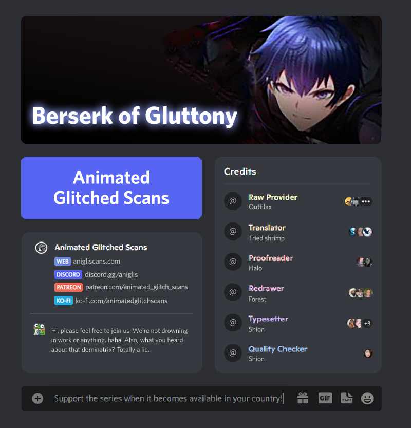 Berserk of Gluttonyy [Webtoon] - Chapter 2 - Page 1