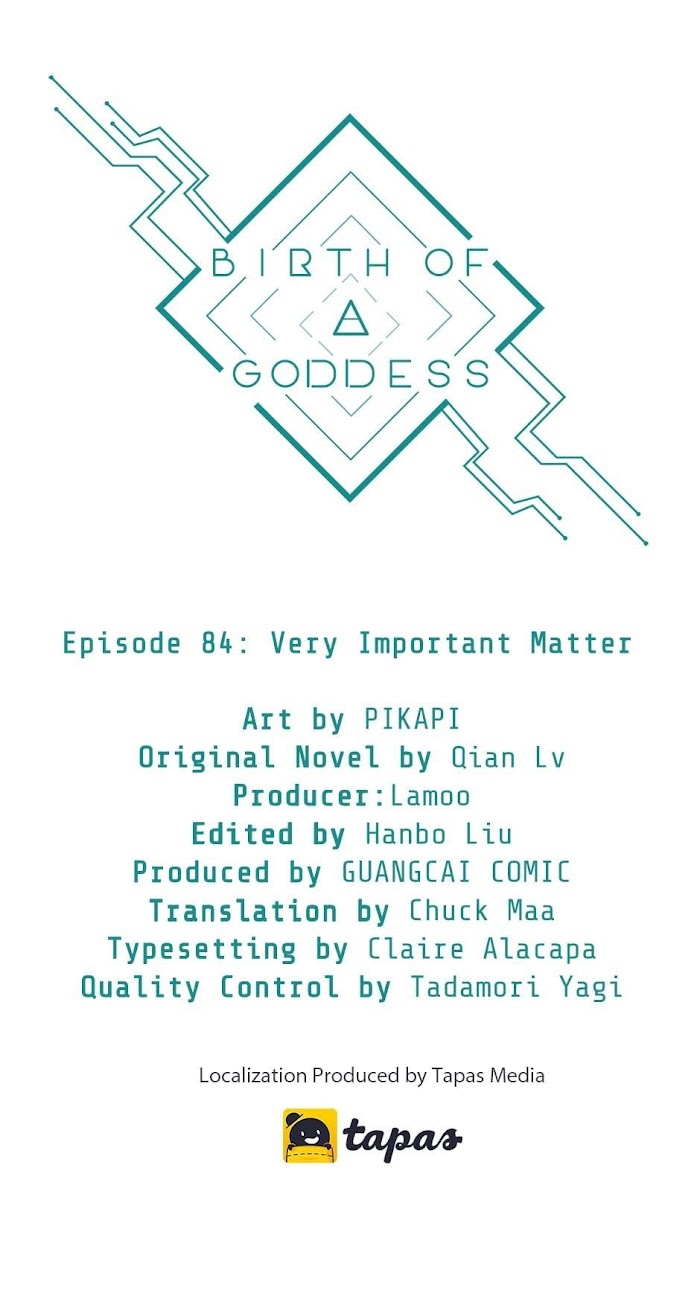 Birth of a Goddess - Chapter 84 - Page 1