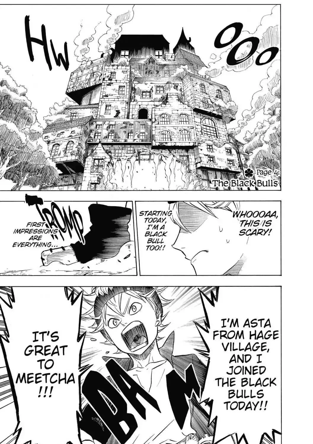 Black Clover (Fan Colored) (Colored) - Chapter 4 - Page 1