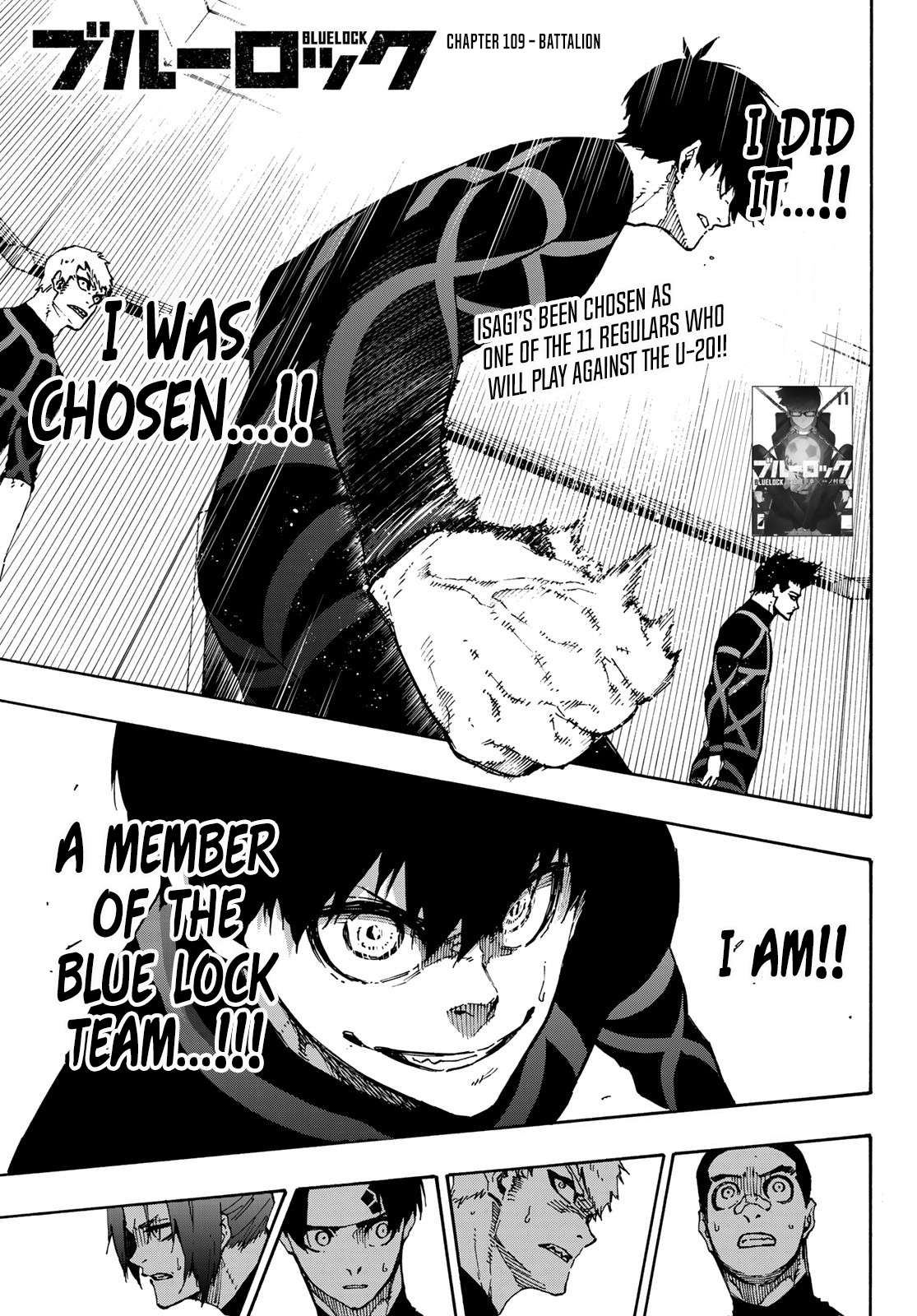 Blue Lock - Chapter 109: Battalion - Page 1