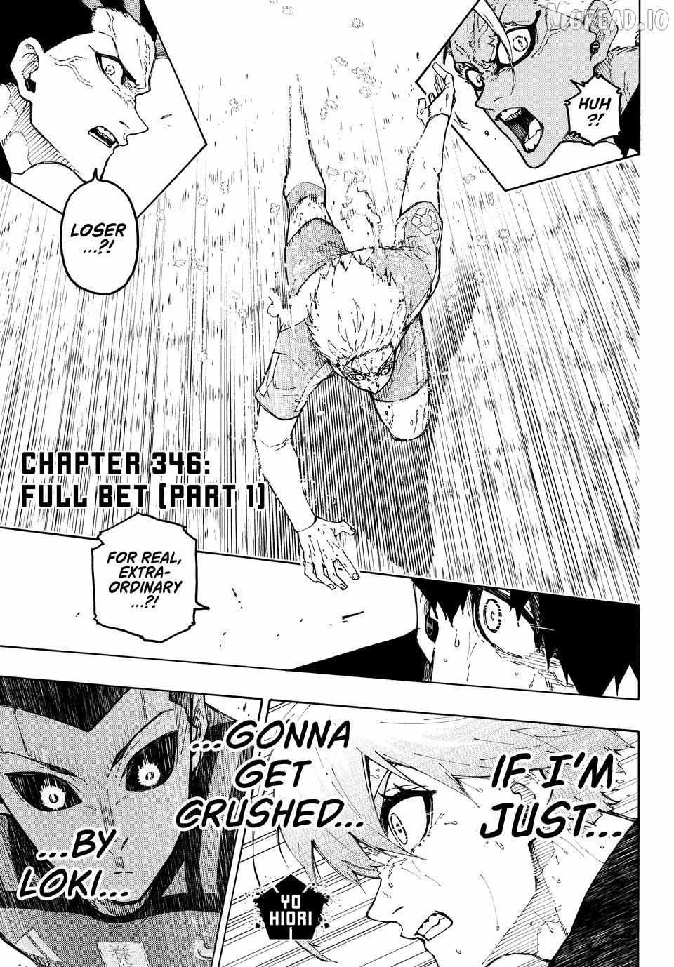 Blue Lock - Chapter 346 - Page 1