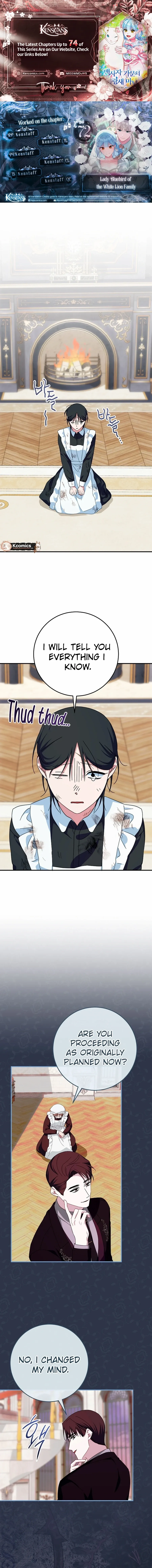 Bluebird Lady and The White Lion Family - Chapter 72 - Page 1