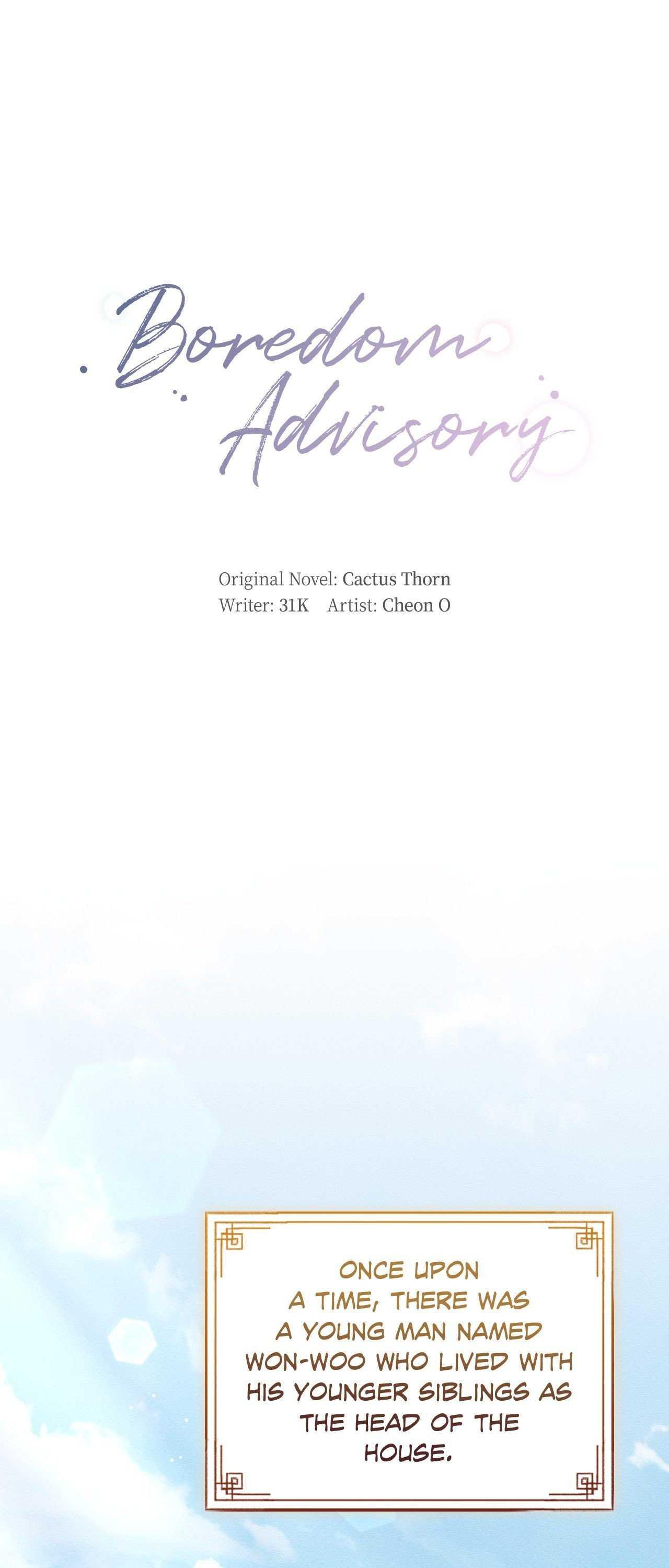 Boredom Alert - Special. : Official - Page 1