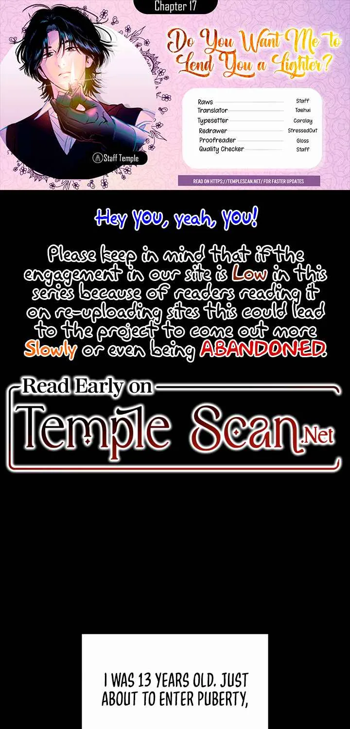 Can I Borrow the Fire - Chapter 17 - Page 1