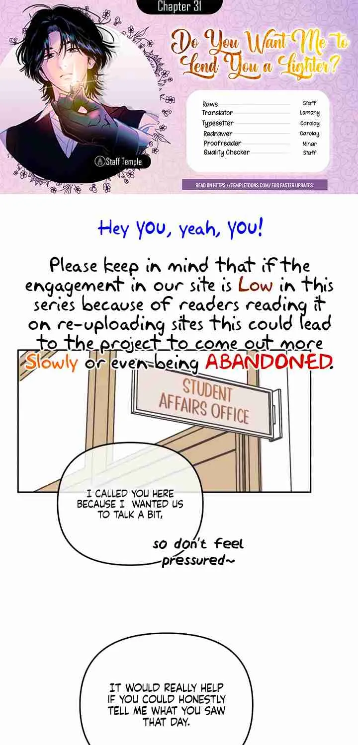 Can I Borrow the Fire - Chapter 31 - Page 1