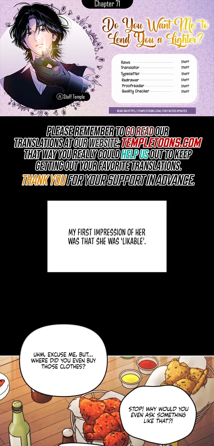 Can I Borrow the Fire - Chapter 71 - Page 1