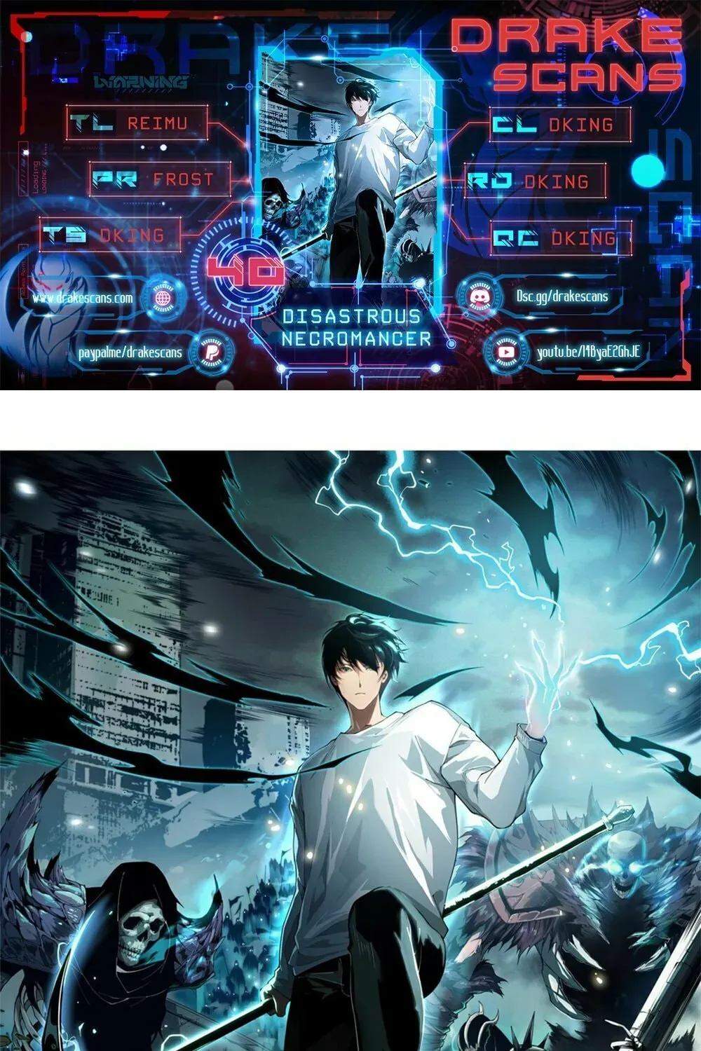 Catastrophic Necromancer (Colored) - Chapter 40 - Page 1