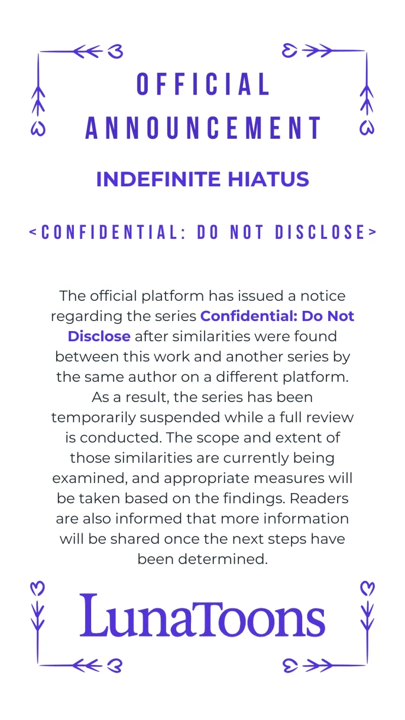 Confidential: Do Not Disclose - Chapter 21.5 - Page 1