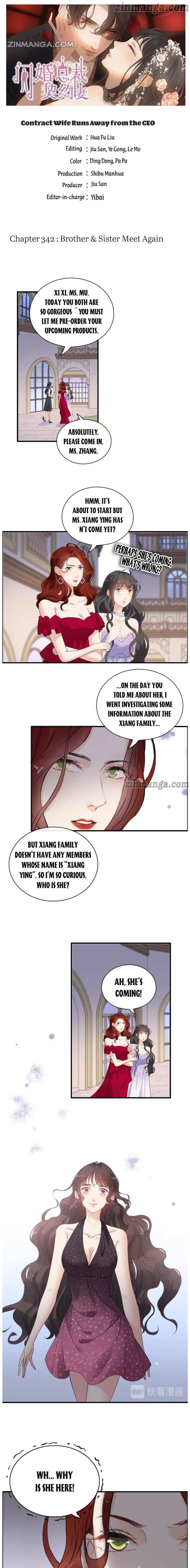 Contract Wife Runs away from the CEO - Chapter 342 - Page 1