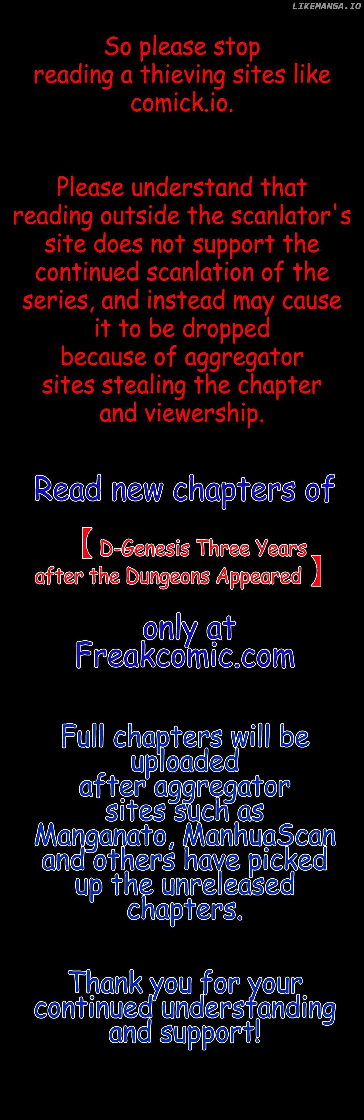 D-Genesis: Three Years after the Dungeons Appeared - Chapter 35 - Page 1