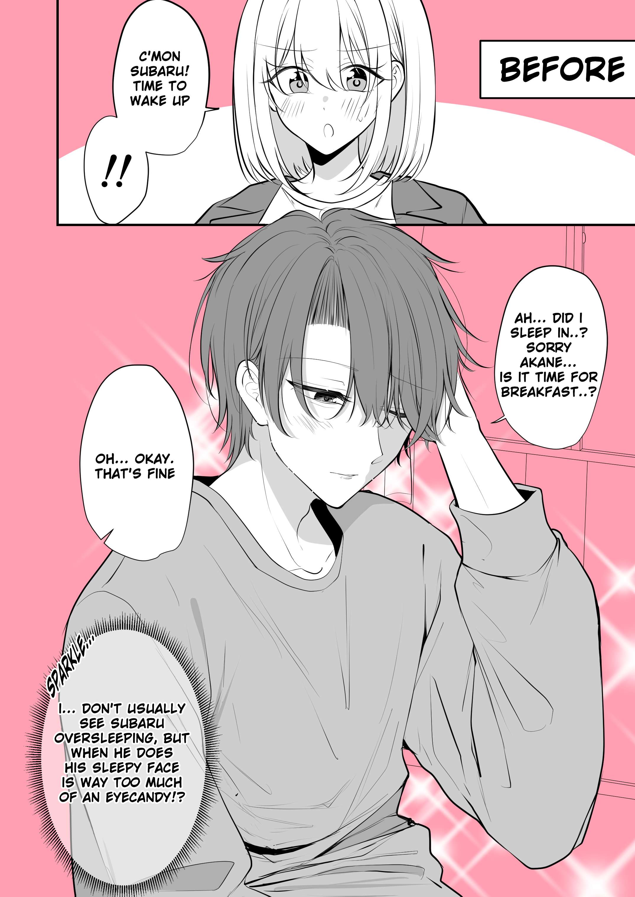 Daily Life Of A Couple In Which The Boyfriend Became A Girl One Day - Chapter 56 - Page 1