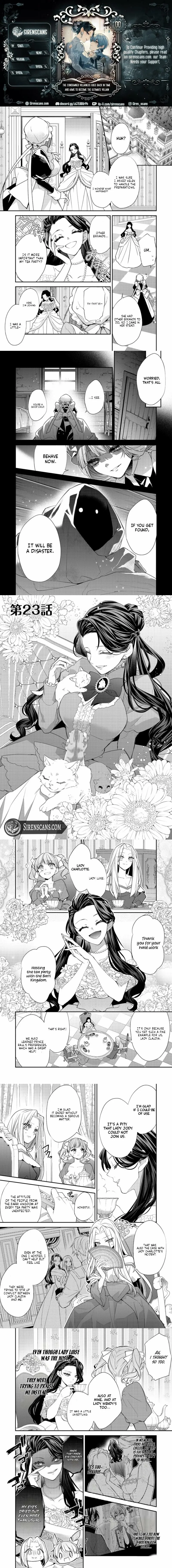 Danzai sareta Akuyaku Reijou wa, Gyakkou shite Kanpeki na Akujo wo Mezasu - Chapter 23 - Page 1