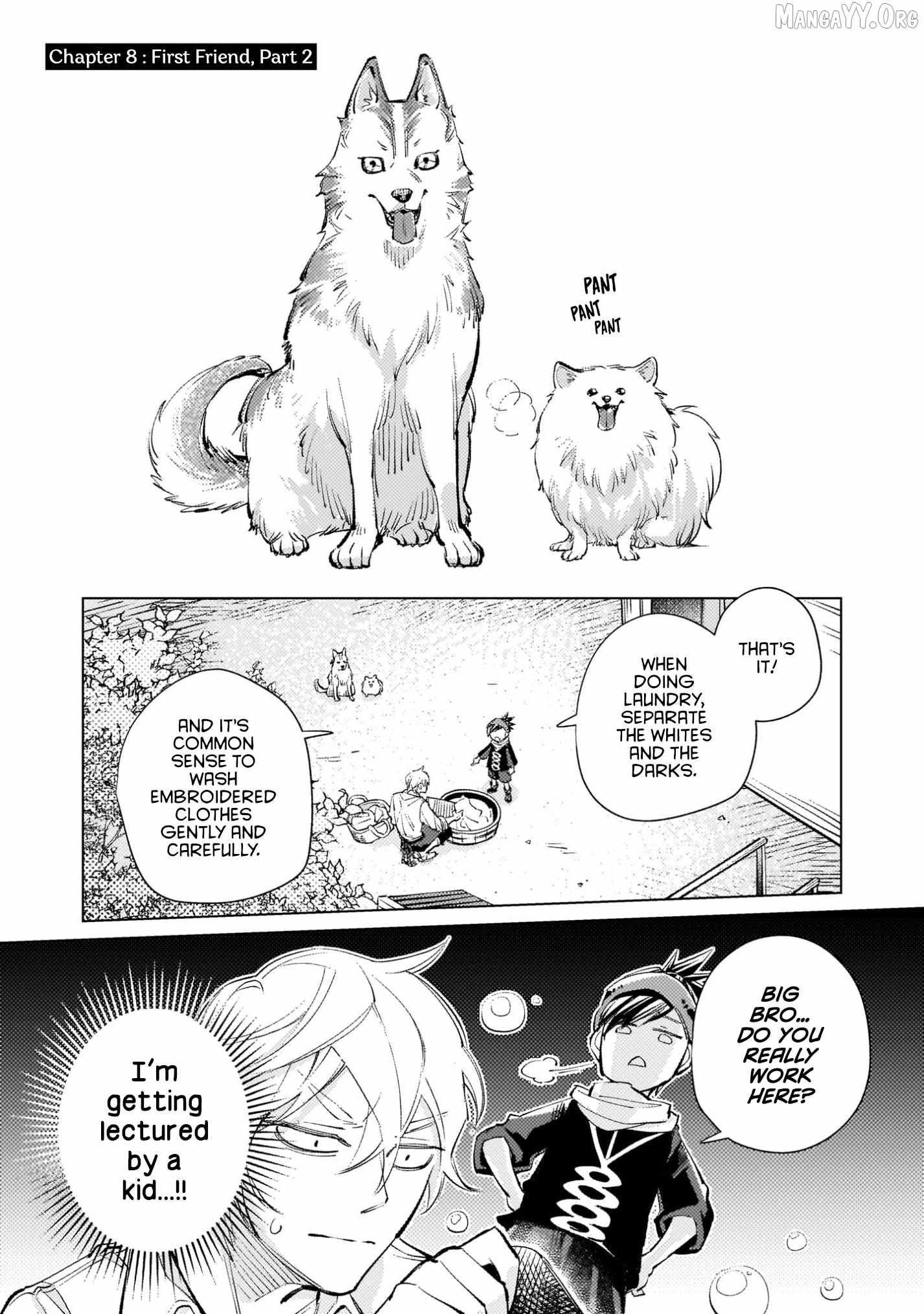 Danzai sareta Dame Ouji, Hiroimashita - Chapter 8 - Page 1