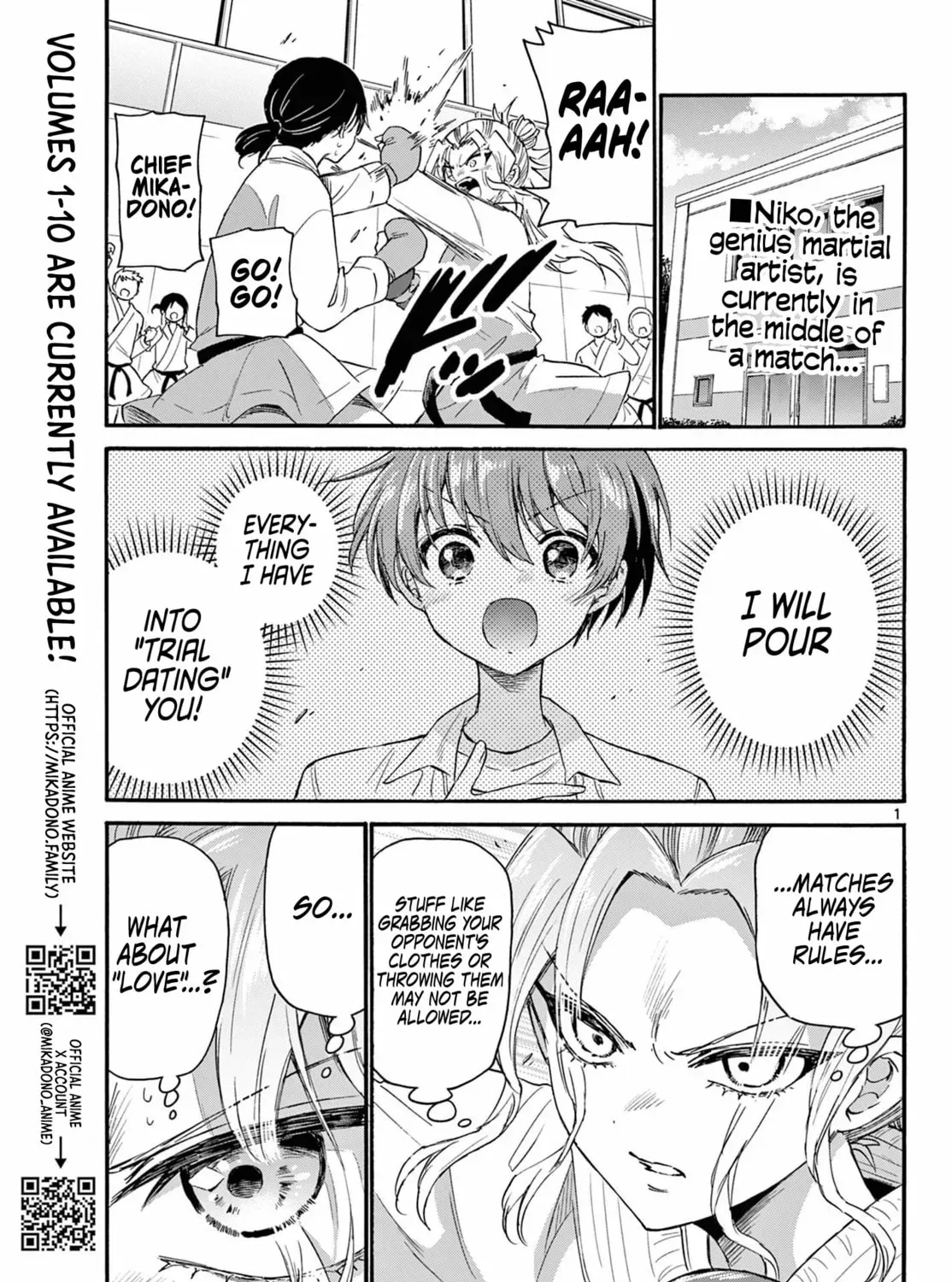 Dealing with Mikadono Sisters Is a Breeze - Chapter 128 - Page 1