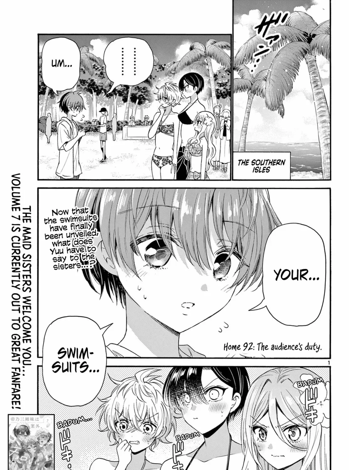 Dealing with Mikadono Sisters Is a Breeze - Chapter 92 - Page 1