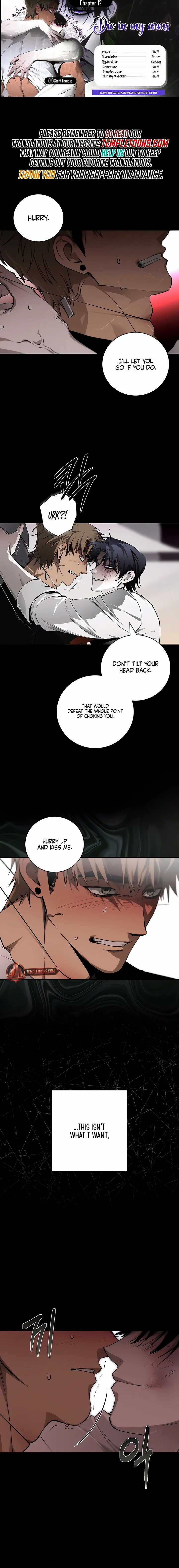 Die In My Arms - Chapter 12 - Page 1
