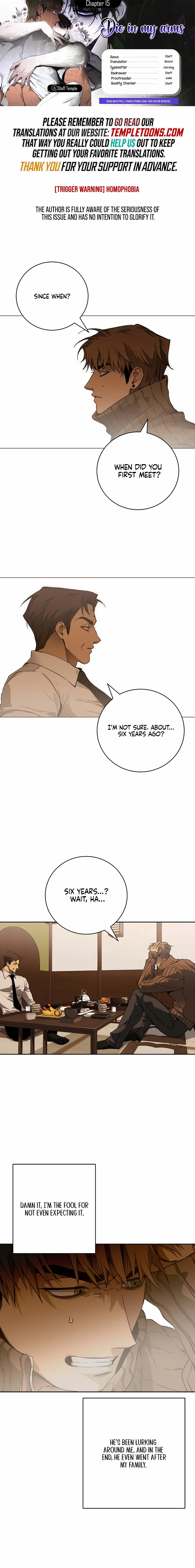 Die In My Arms - Chapter 15 - Page 1